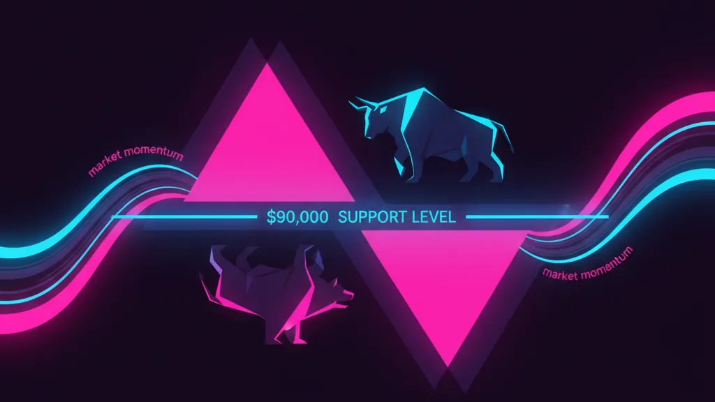 Bitcoin Tests $90,000 Support Level as Market Uncertainty Grows
