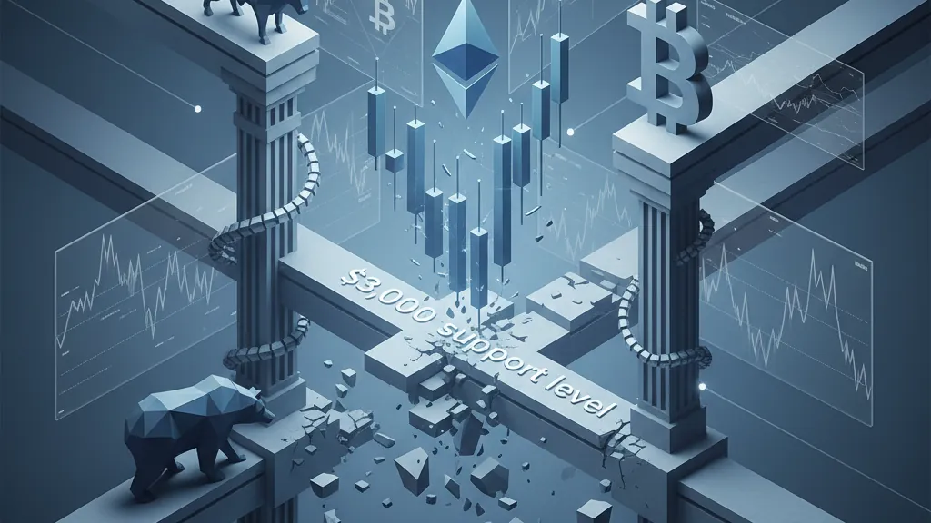Ethereum Faces Critical Support Test as Market Consolidates