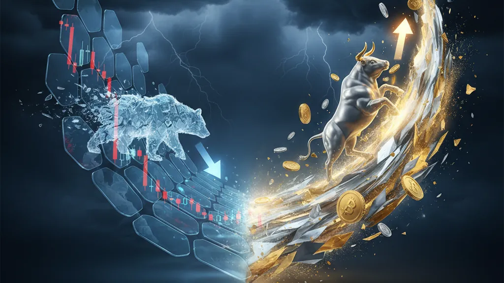 Market Divergence: Bitcoin Retreats as Precious Metals Soar
