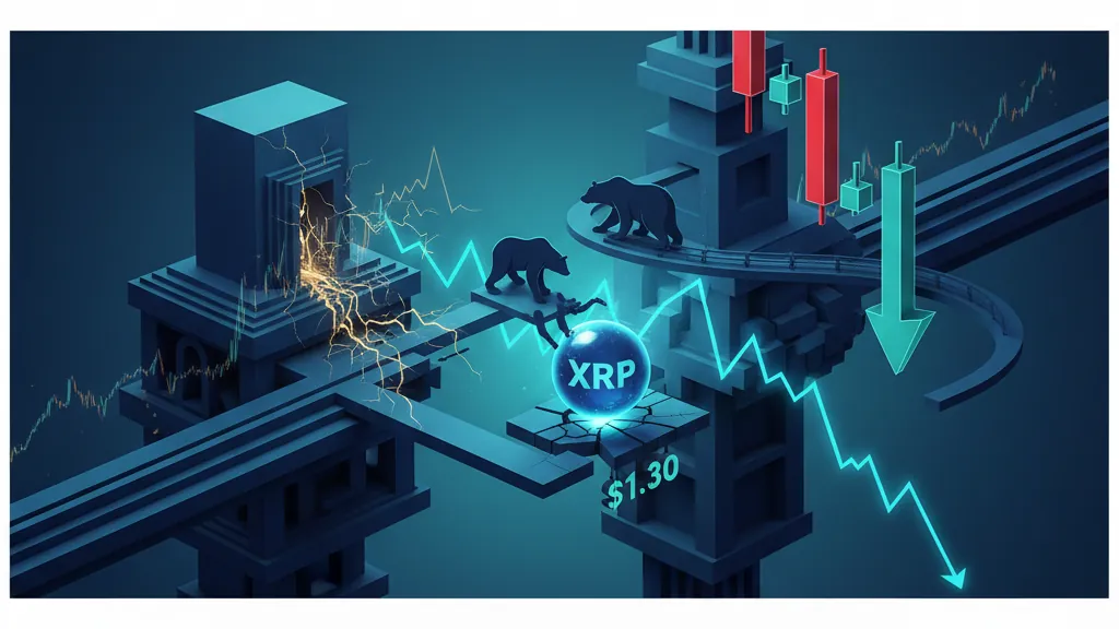 XRP at Risk of Falling Below $1.30 as Bitcoin Threatens Stability
