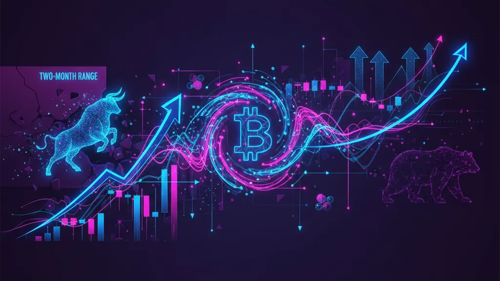 Crypto Funds Surge $1.4B as Bitcoin Breaks Two-Month Range