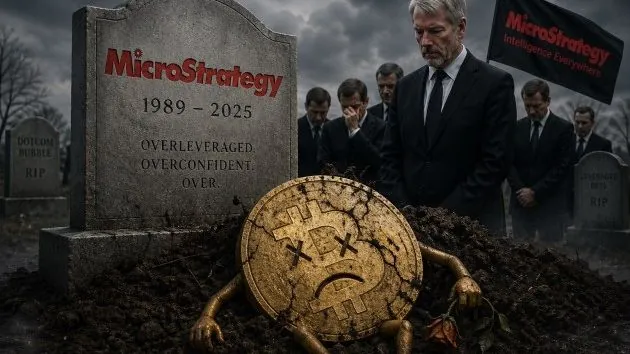 Peter Schiff Warns MicroStrategy's Bitcoin Strategy Faces Sustainability Questions