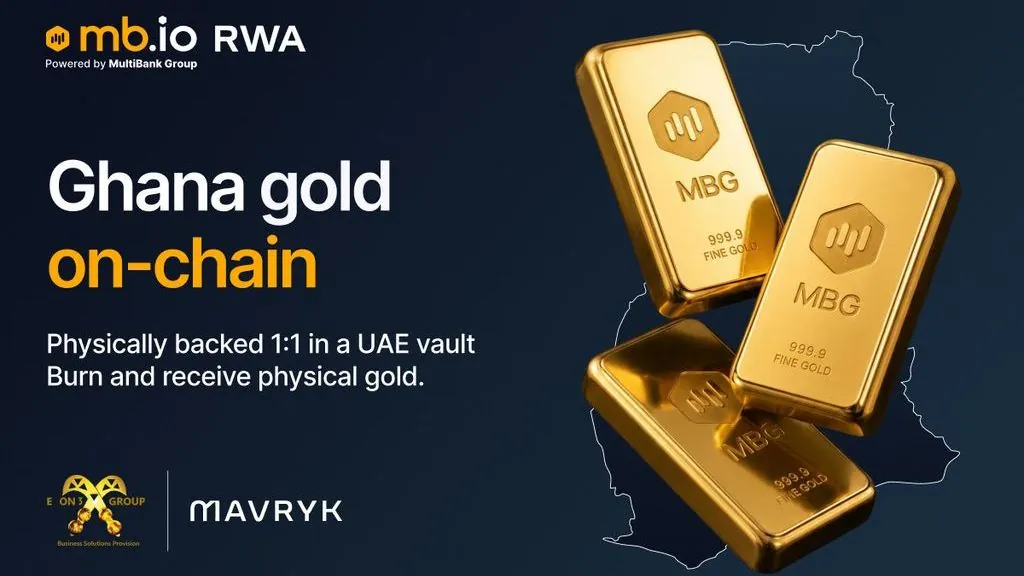 mb.io Launches Institutional Gold Tokenization Program in Ghana