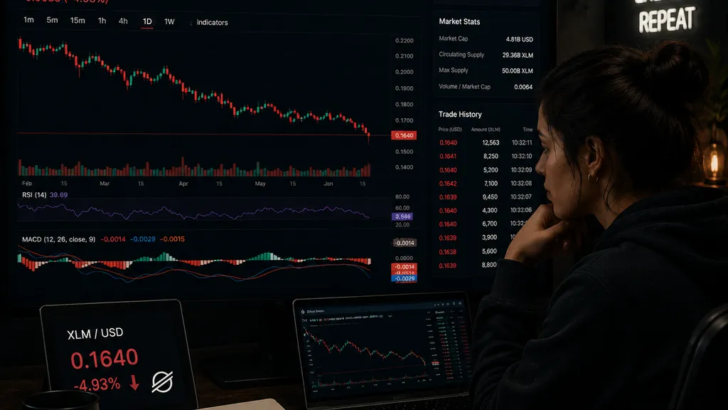 Stellar Price Consolidates as On-Chain Metrics Turn Cautiously Bullish