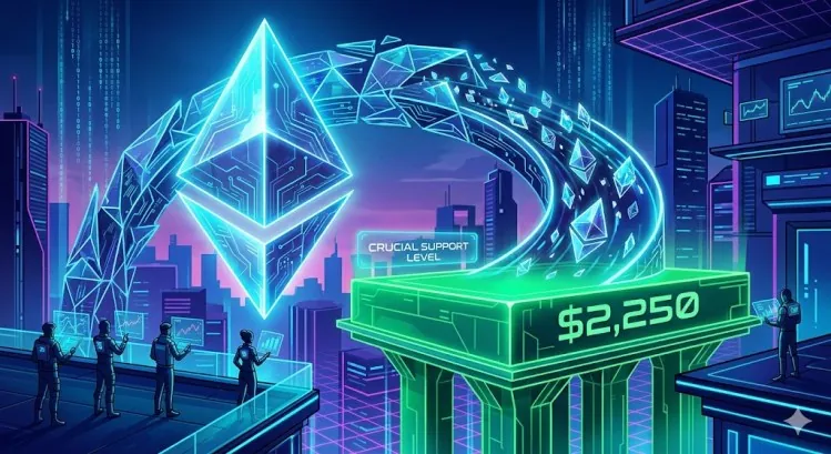 Ethereum Consolidates Above $2,250 as Traders Eye $2,300 Resistance