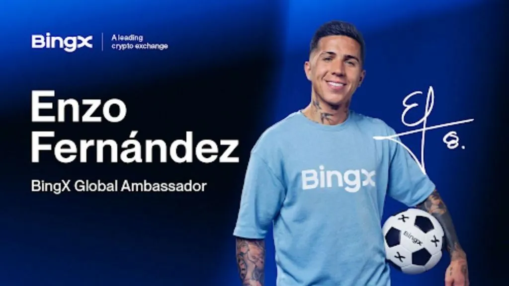 BingX Names Football Champion Enzo Fernández Global Ambassador