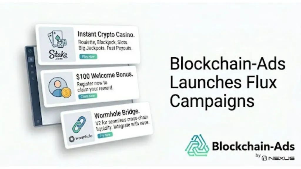 Blockchain-Ads Launches Flux Campaigns With Real-Time Ad Generation