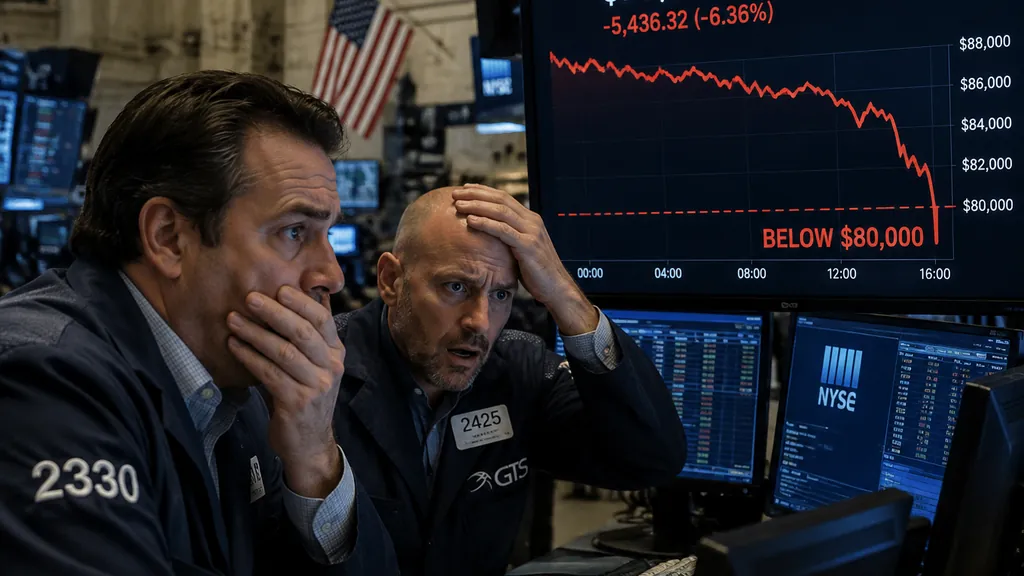 Bitcoin Falls Below $80,000 as Spot ETFs Record $635M Outflow