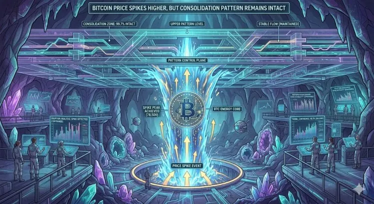 Bitcoin Consolidates Above $80,500 After Rally to $82,017