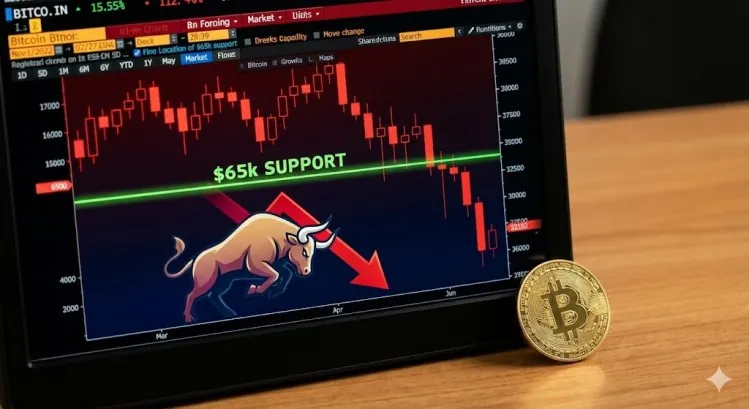 Bitcoin Slips Below $77,500 as Traders Watch $76,000 Support