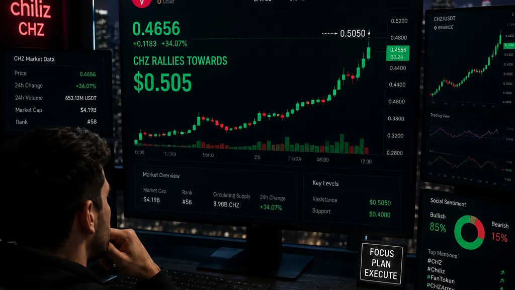 Chiliz Approaches $0.05 Resistance as Derivatives Data Turn Bullish