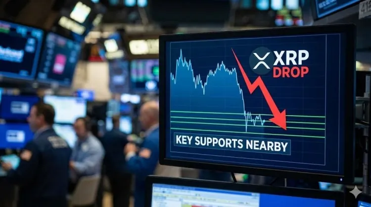 XRP Falls Below $1.40 as Technical Resistance Levels Weigh