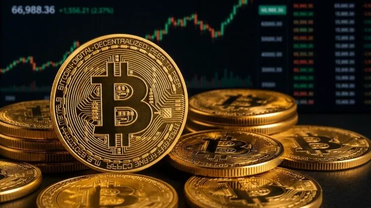 Bitcoin Struggles Against Upper Trendline Resistance Near $75,000