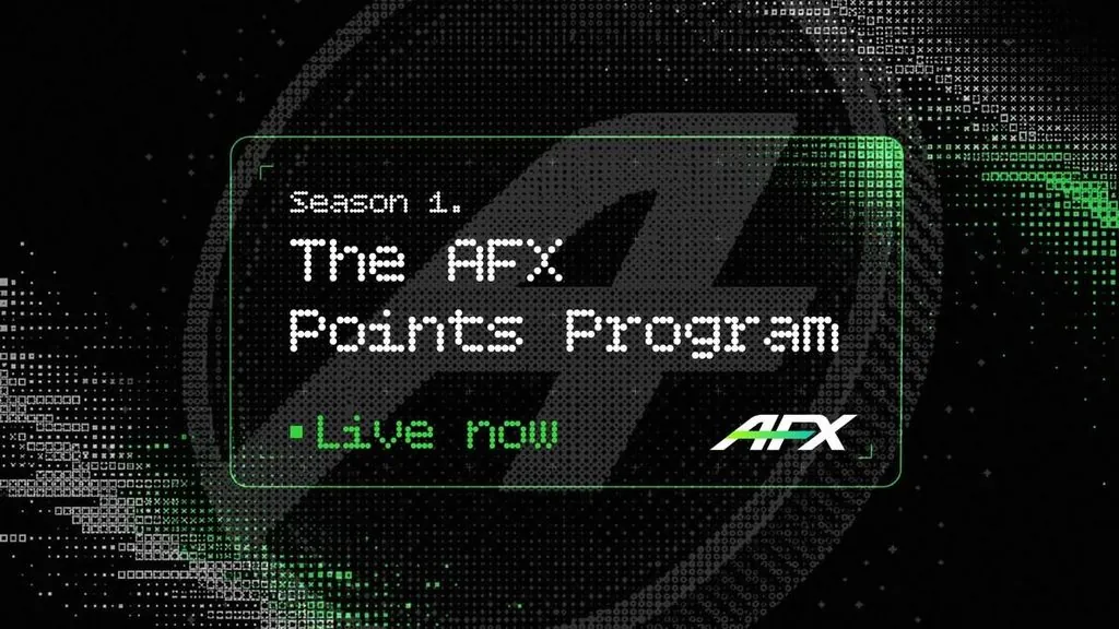 AFX Launches Mainnet Points Program for Traders and Liquidity Providers