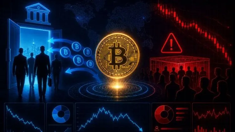 Bitcoin ETF Outflows Signal Institutional Retreat, On-Chain Data Shows