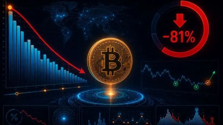 Bitcoin Spot Volume Crashes 81% Since October Peak, Lowest Since July 2023