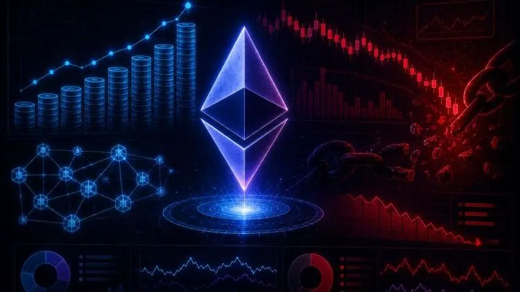 Ethereum Staking Hits Record While On-Chain Activity Collapses