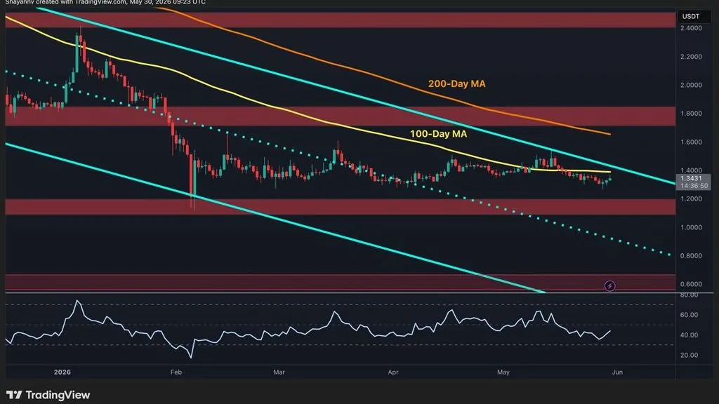 XRP Consolidates Near $1.34 as Bitcoin Pair Recovers