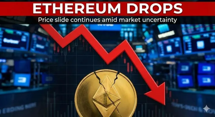 Ethereum Breaks Below $2,000 as Selling Pressure Intensifies