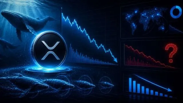 XRP Whale Withdrawals Drop to Four-Year Low as Price Holds $1.28