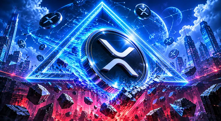 XRP Breaks Below Symmetrical Triangle; Analyst Eyes $1.14 Target