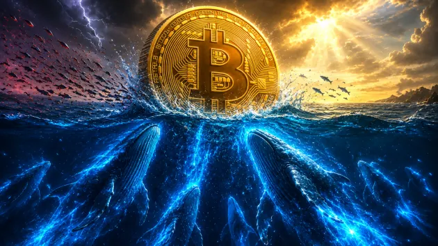 Bitcoin Whale Activity Surges as Price Falls Below $67,000