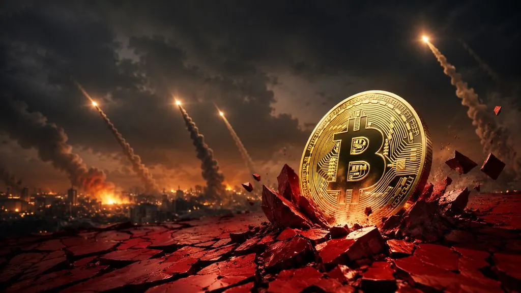 Bitcoin Rebound Stalls as Israel-Iran Escalation Reignites Risk-Off Sentiment