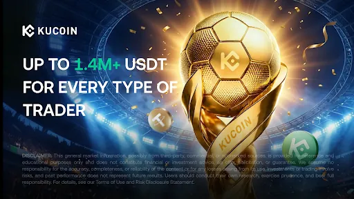 KuCoin Launches Crypto Cup Campaign With 1.4M USDT in Rewards