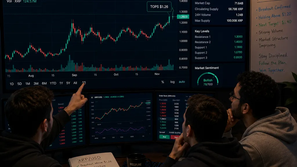 XRP Rises 11% as Risk Appetite Strengthens on US-Iran Peace Reports