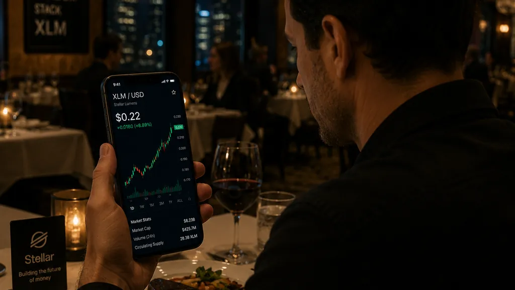 Stellar Rallies 12% as Open Interest Climbs to $261 Million