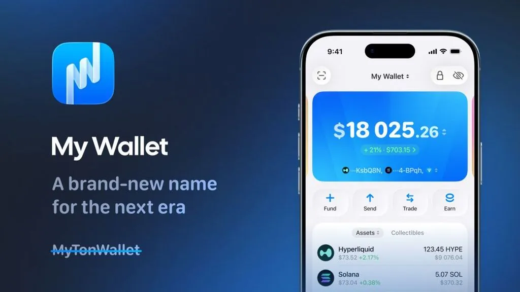 MyTonWallet Rebrands to My Wallet, Expands to 11 Blockchains