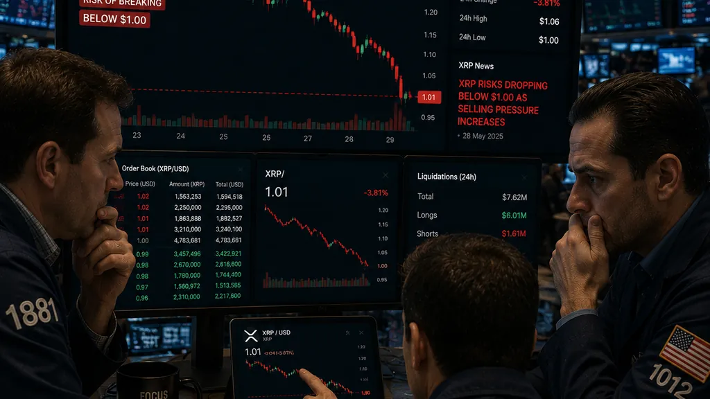 XRP Falls Below $1.10 as Geopolitical Tensions Weigh on Risk Sentiment