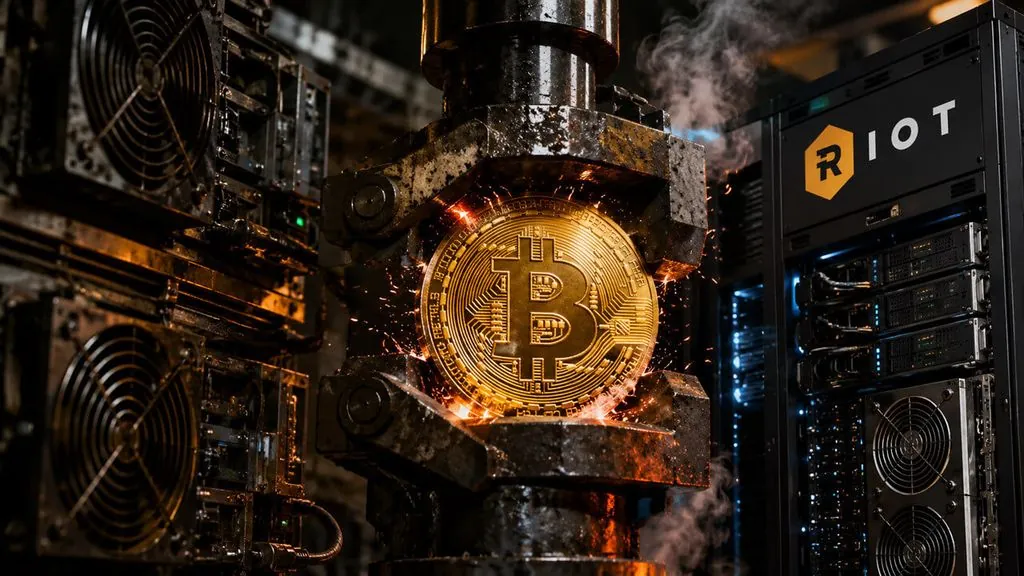 Riot Platforms Reports 500 BTC Custody Transfer Amid AI Funding Pressure