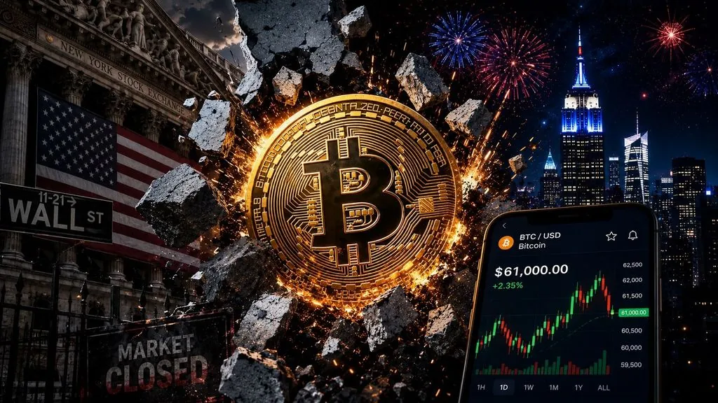 Bitcoin Trading Persists as Wall Street Closes for Independence Day