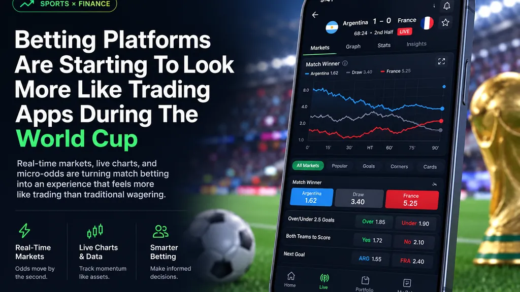 Betting Platforms Adopt Trading-App Features During World Cup