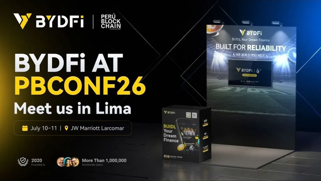 BYDFi Joins Peru Blockchain Conference 2026 in Lima