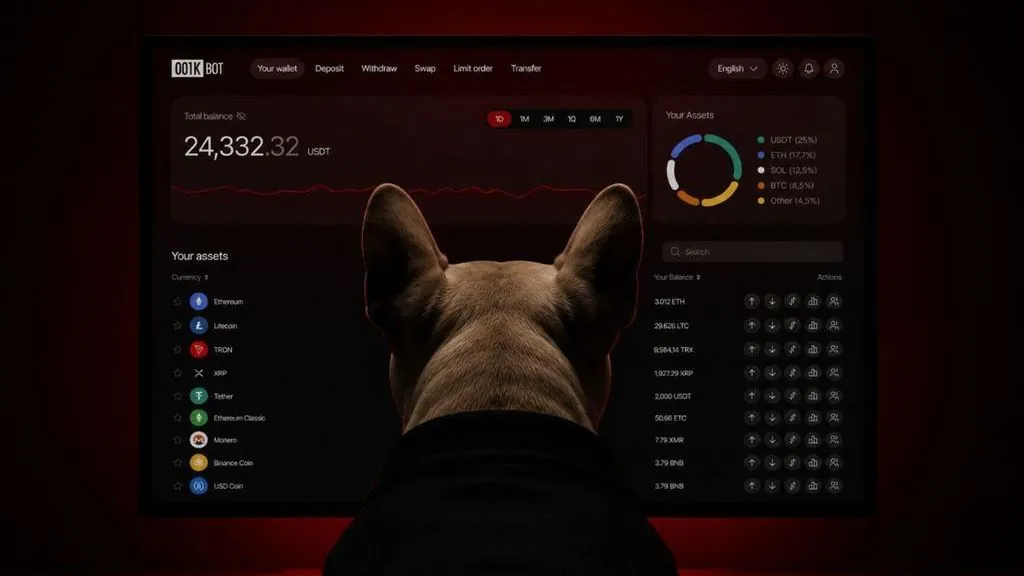 001k.bot Launches Web Platform for Crypto Income Management