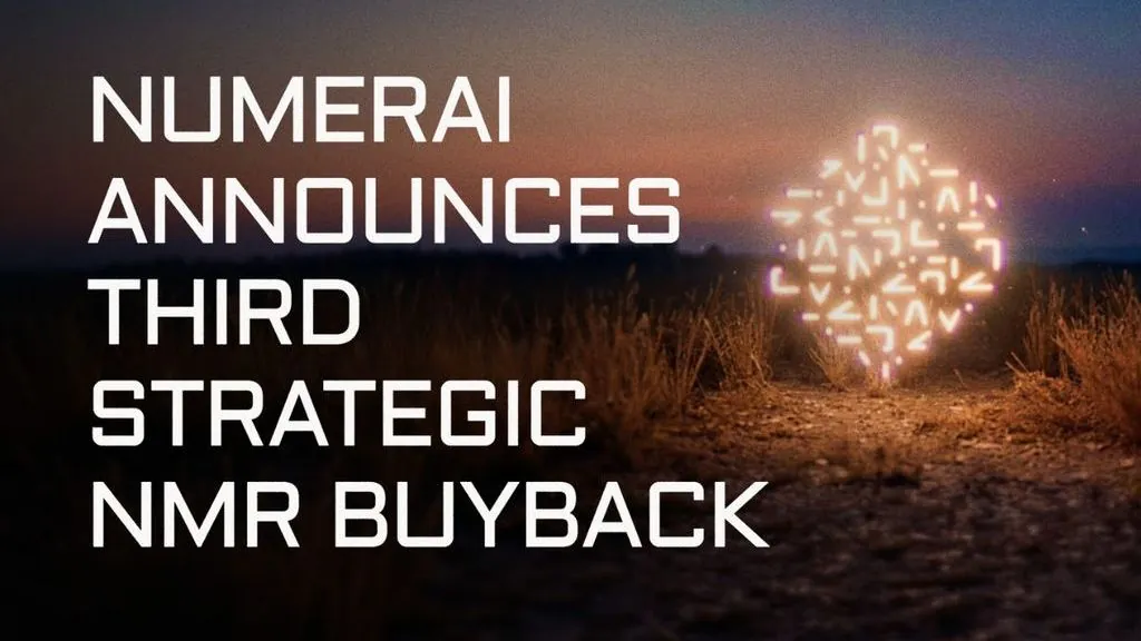 Numerai Completes Third NMR Buyback, Total Repurchases Reach $3.2M