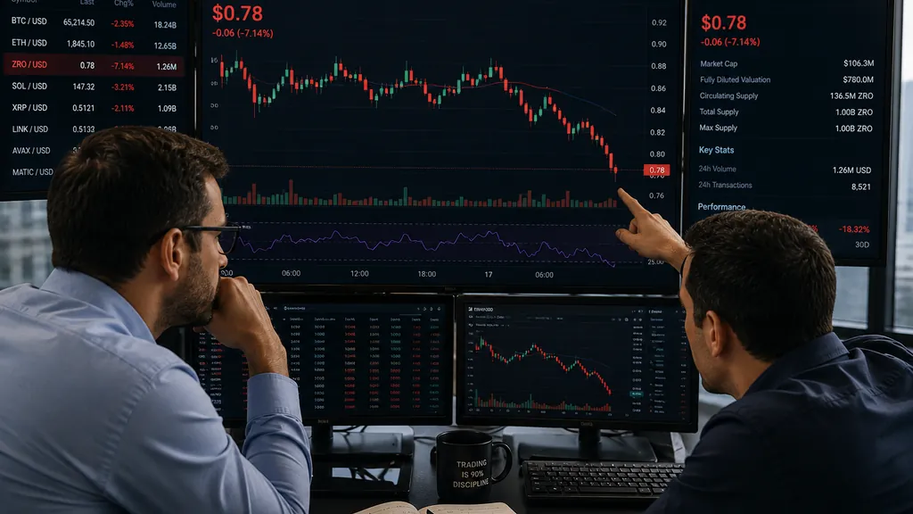 LayerZero Token Slides 4% Ahead of 25.7M ZRO Unlock
