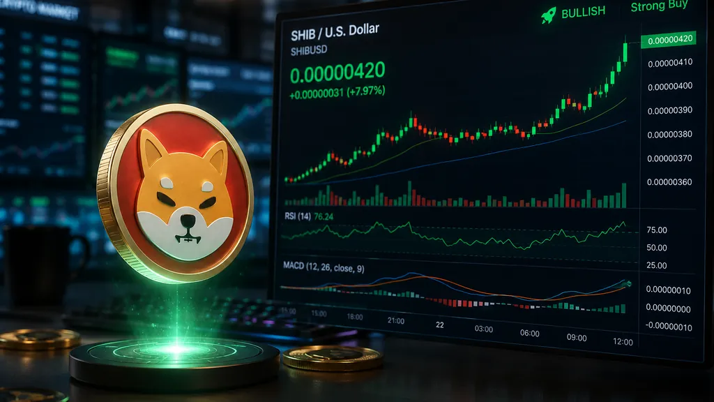 Shiba Inu Breaks $0.0000042 on Exchange Outflows and Bullish Derivatives