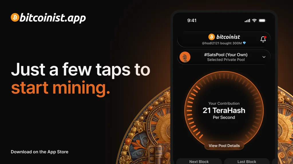 Bitcoinist.App Launches Private Mining Pools on iOS App Store