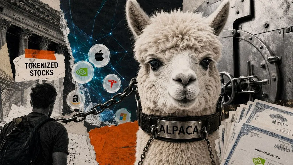 Alpaca Custodies 94% of Tokenized Stock Market as DTCC Prepares to Enter