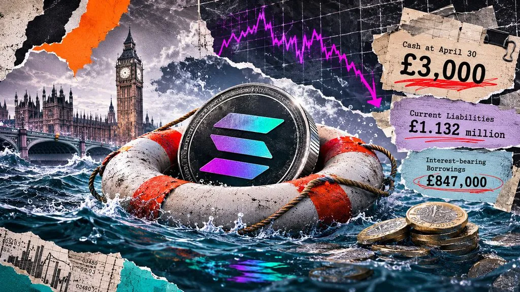 Crypto Firm With Millions in SOL Seeks Emergency Loan as Cash Dwindles to $4,000