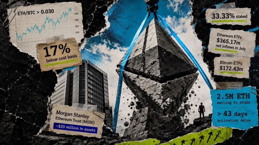Ethereum ETF Inflows Outpace Bitcoin in July, On-Chain Data Signals Caution