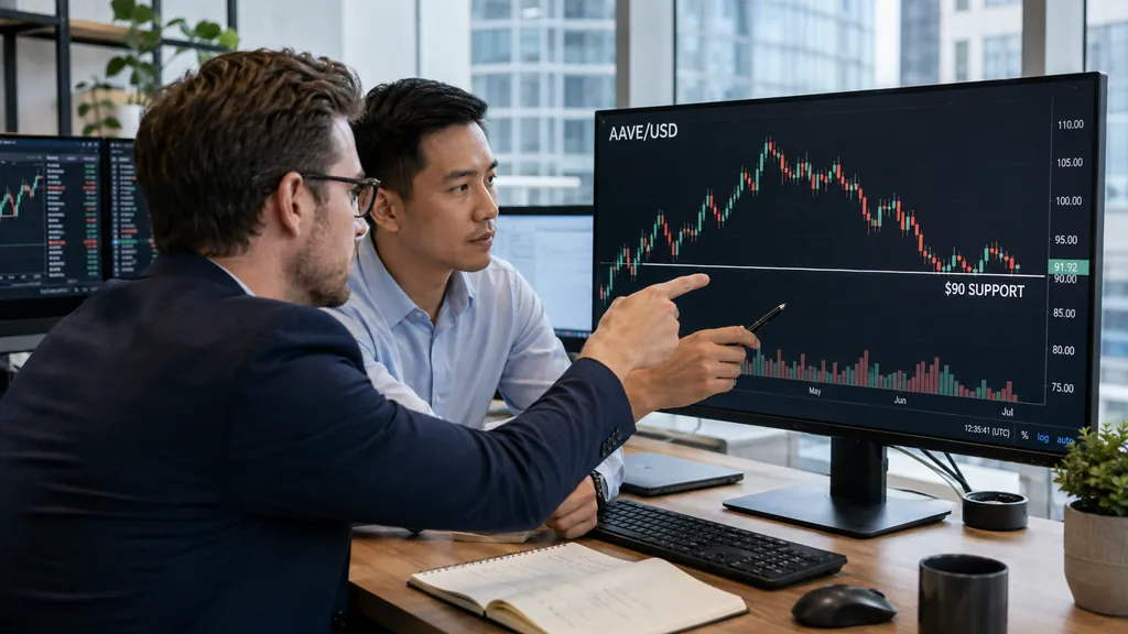 Aave Holds Above $90 as V3 and V4 Deposits Surge