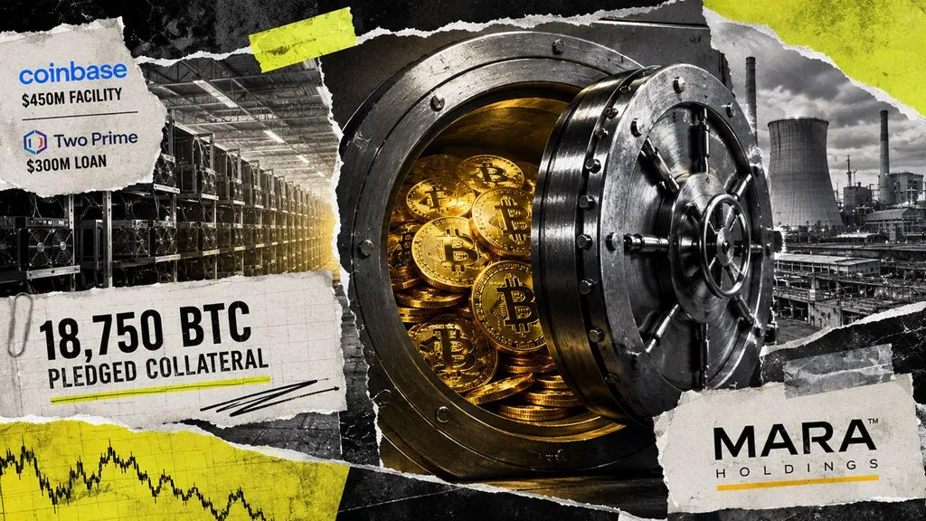Marathon Digital Pledges 18,750 BTC as Collateral While Divesting Mined Holdings
