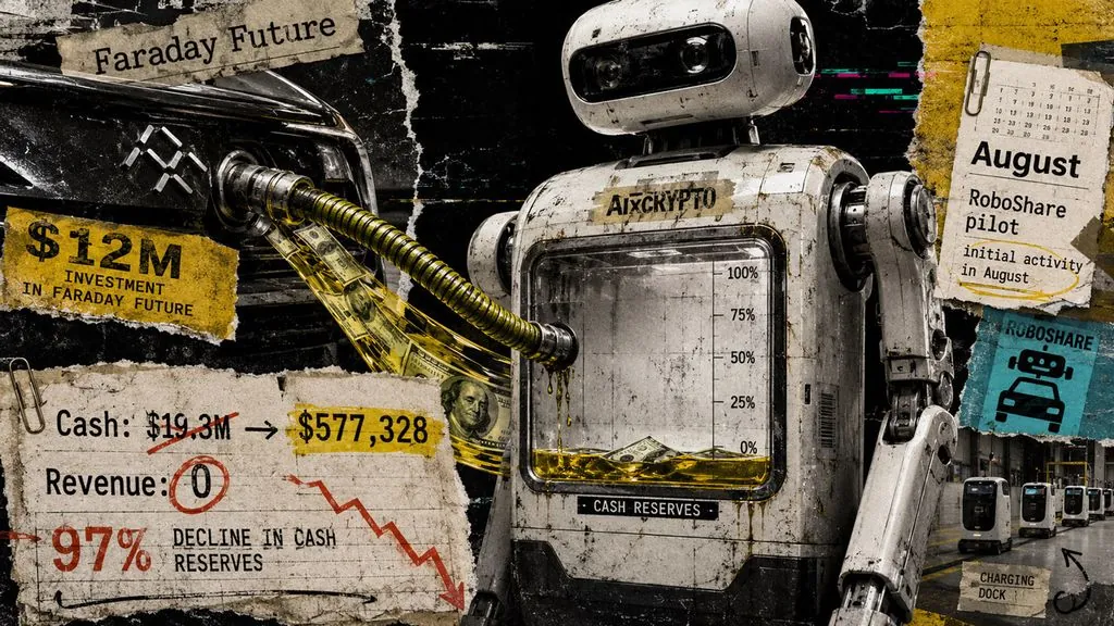 Pre-revenue AI Crypto Startup Loses 97% of Cash in Six Months on Bad Trades
