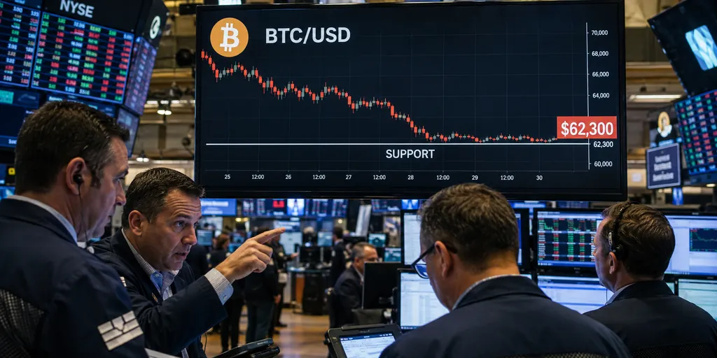 Bitcoin Holds $62,300 Support as Traders Await Fed Signals Beyond CPI