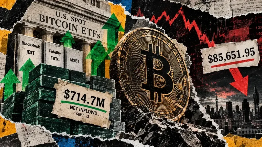 Bitcoin and Ethereum ETFs Log $877M Inflow as Profit-Taking Caps Rally